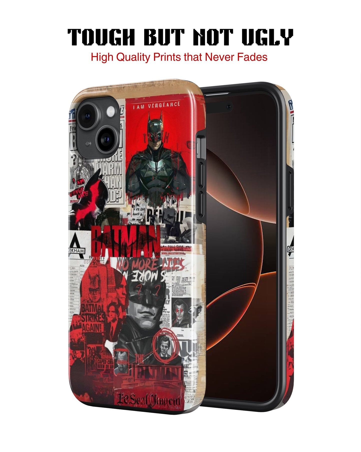 iPhone 13 Mini Tank Case | Superhero (Gotham Files)