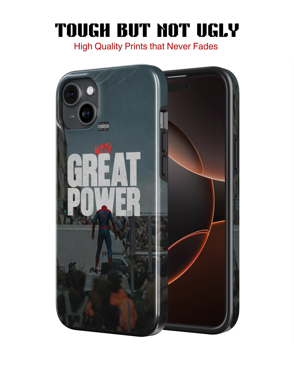 Samsung Galaxy S23 Tank Case | Superhero (Great Power)
