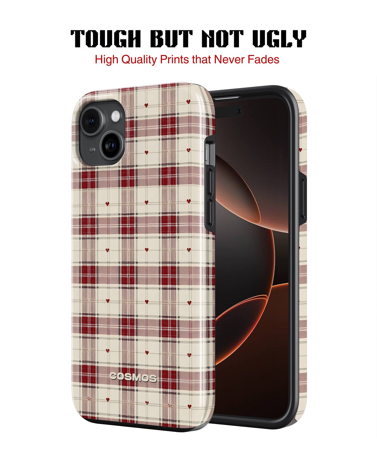 Samsung Galaxy S23 Tank Case | Textures (Heritage Plaid)