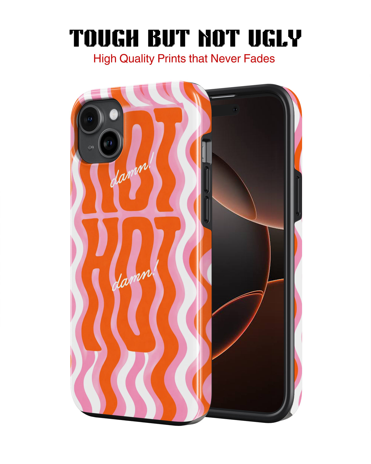 Samsung Galaxy S25 Tank Case | Girls Aesthetics (Hot Wave)
