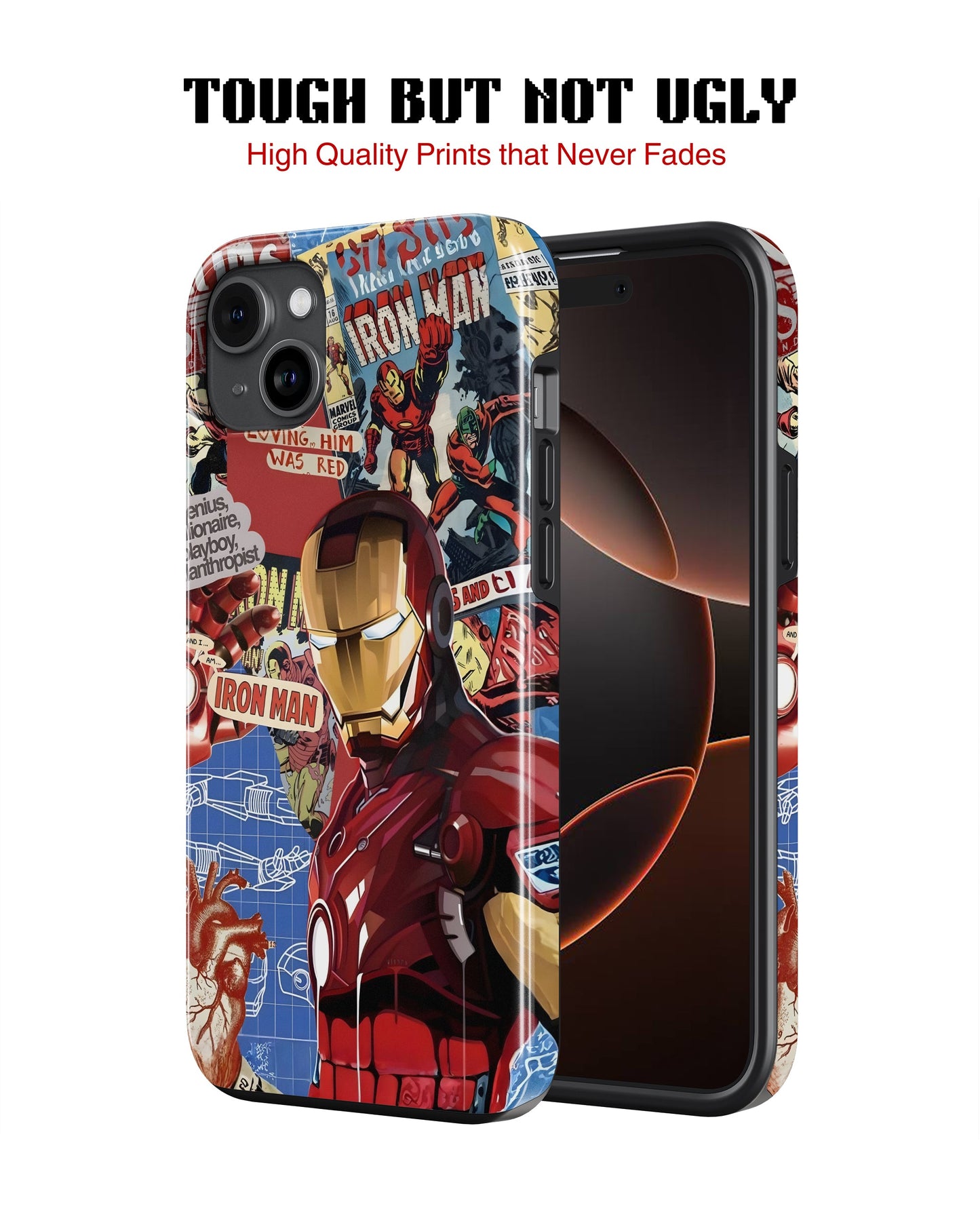 iPhone 12 Mini Tank Case | Superhero (IronMan Originals)