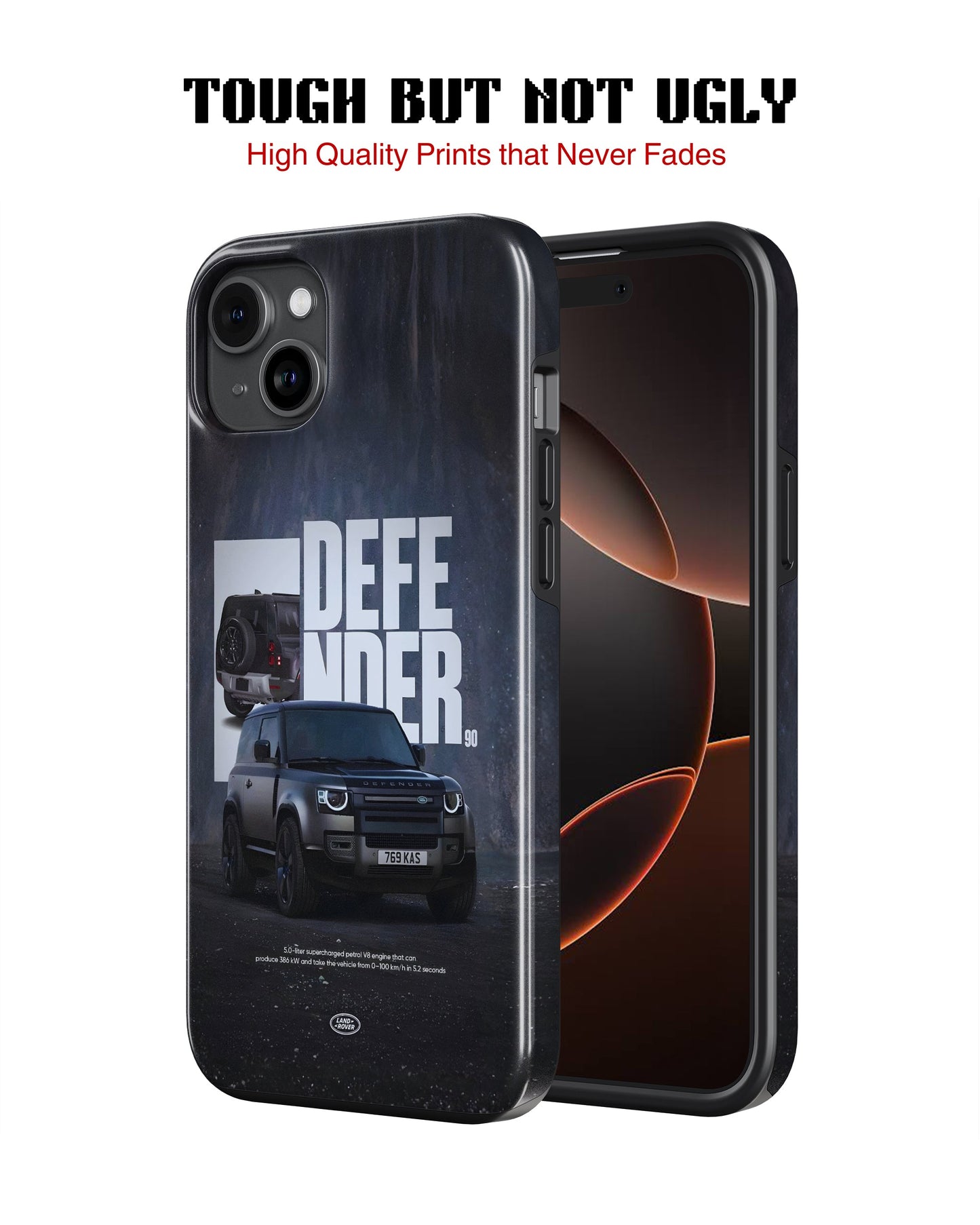 iPhone 14 Plus Tank Case | Sports Car (Iron Defender)