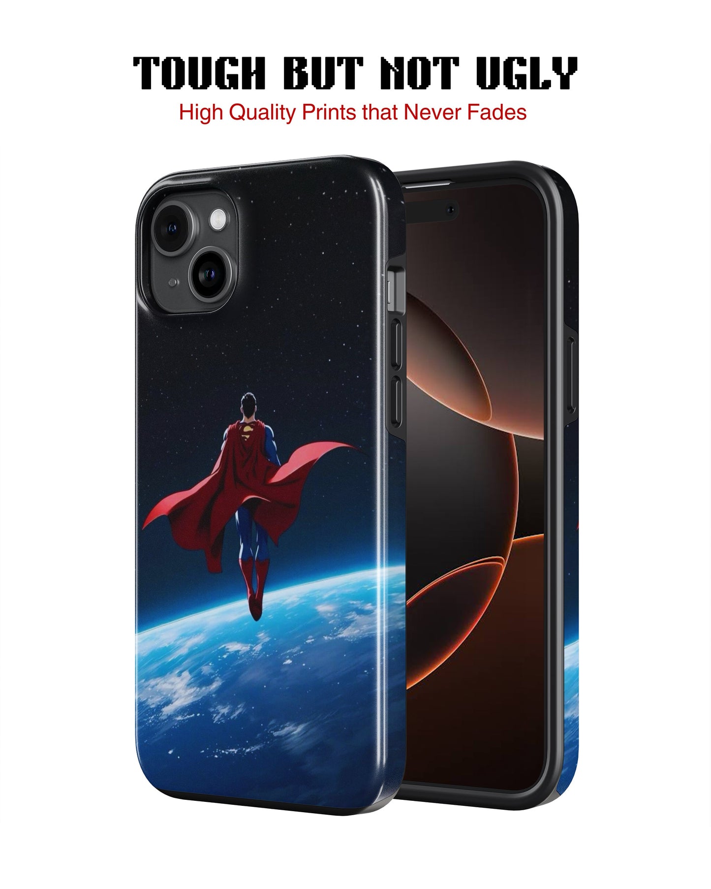 iPhone 16 Plus Tank Case | Superhero (Last Flight)