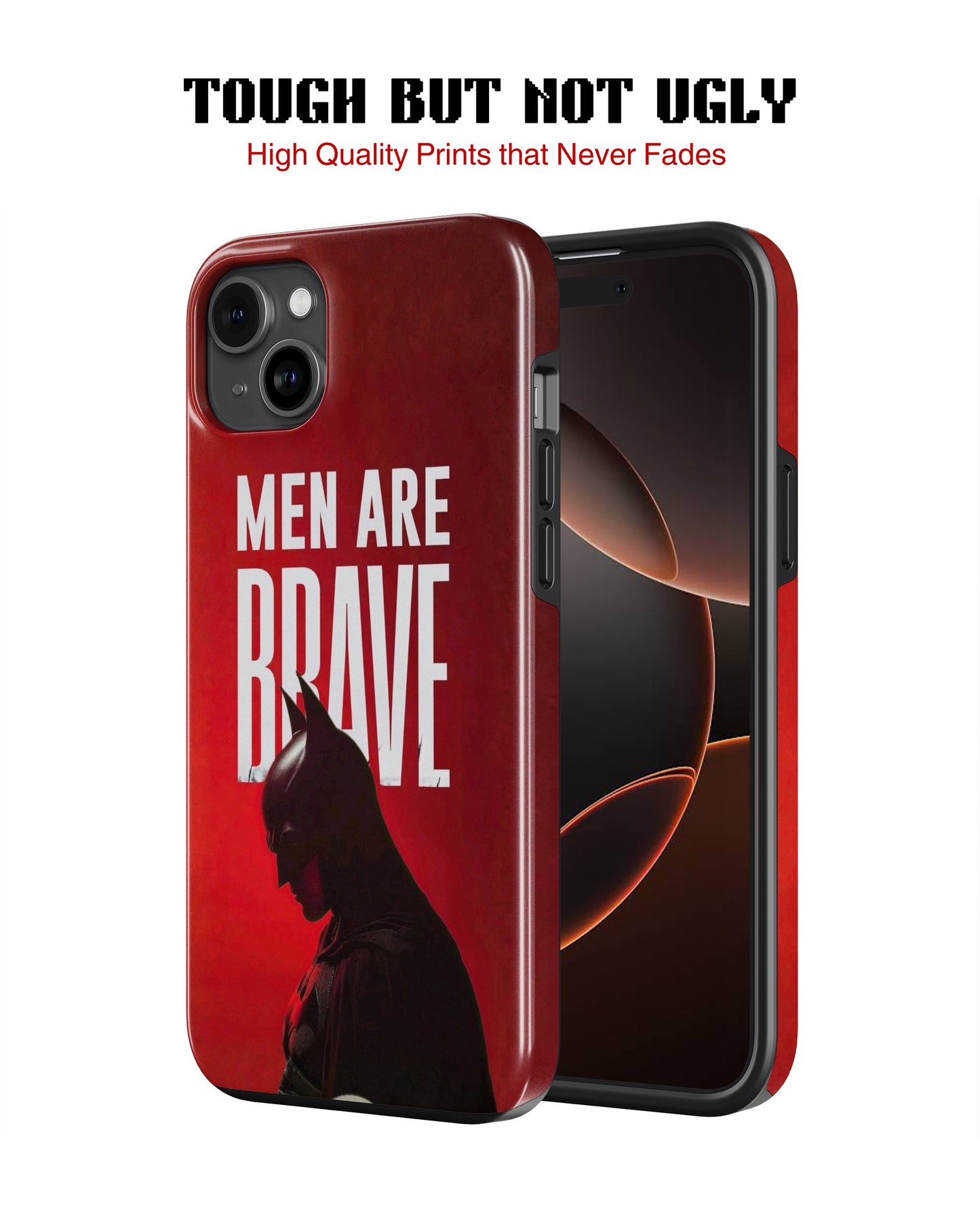 Samsung Galaxy S24 Ultra Tank Case | Superhero (Men are Brave)