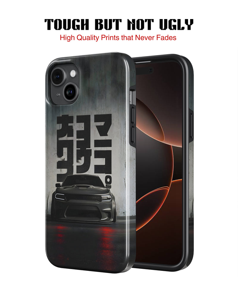 Samsung Galaxy S25 Tank Case | Sports Car (Midnight Kanji)