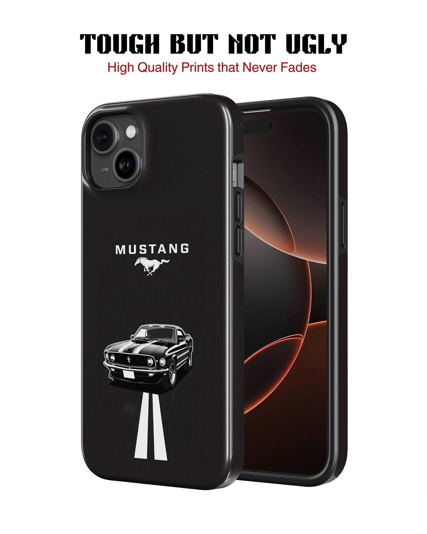 iPhone 16 Plus Tank Case | Sports Car (Mustang)