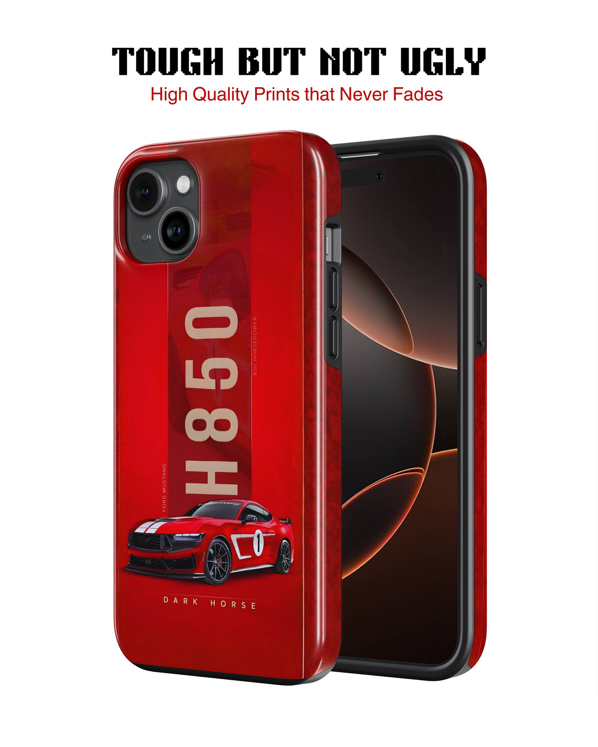iPhone 14 Plus Tank Case | Sports Car (Mustang H850)