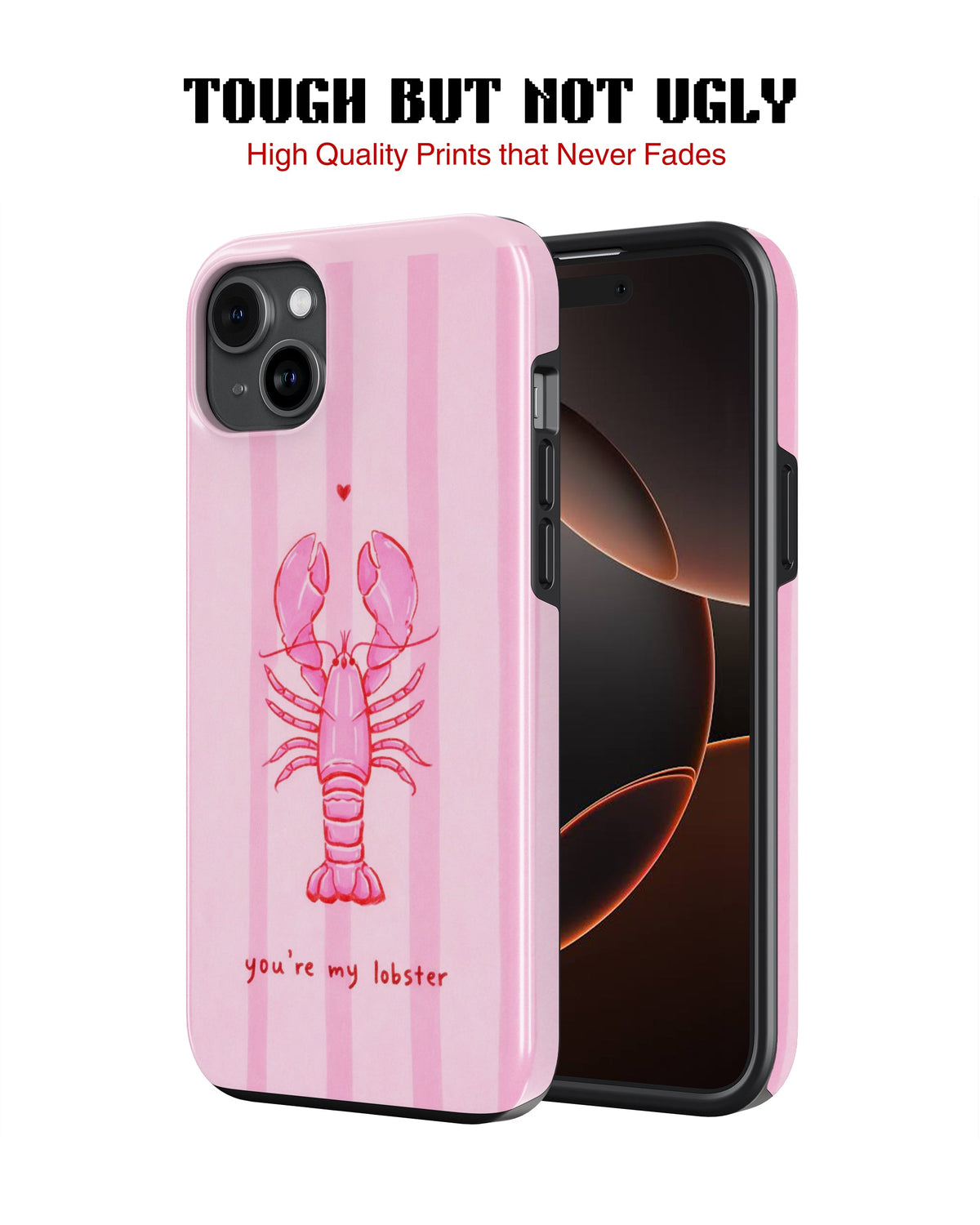 iPhone 16 Plus Tank Case | Girls Aesthetics (My Lobster)