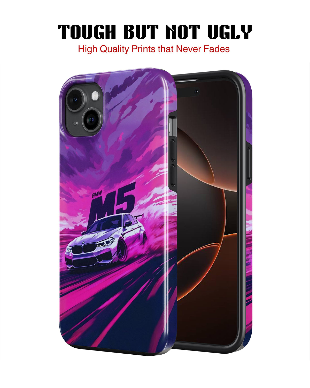 iPhone 13 Tank Case | Sports Car (Neon Velocity)