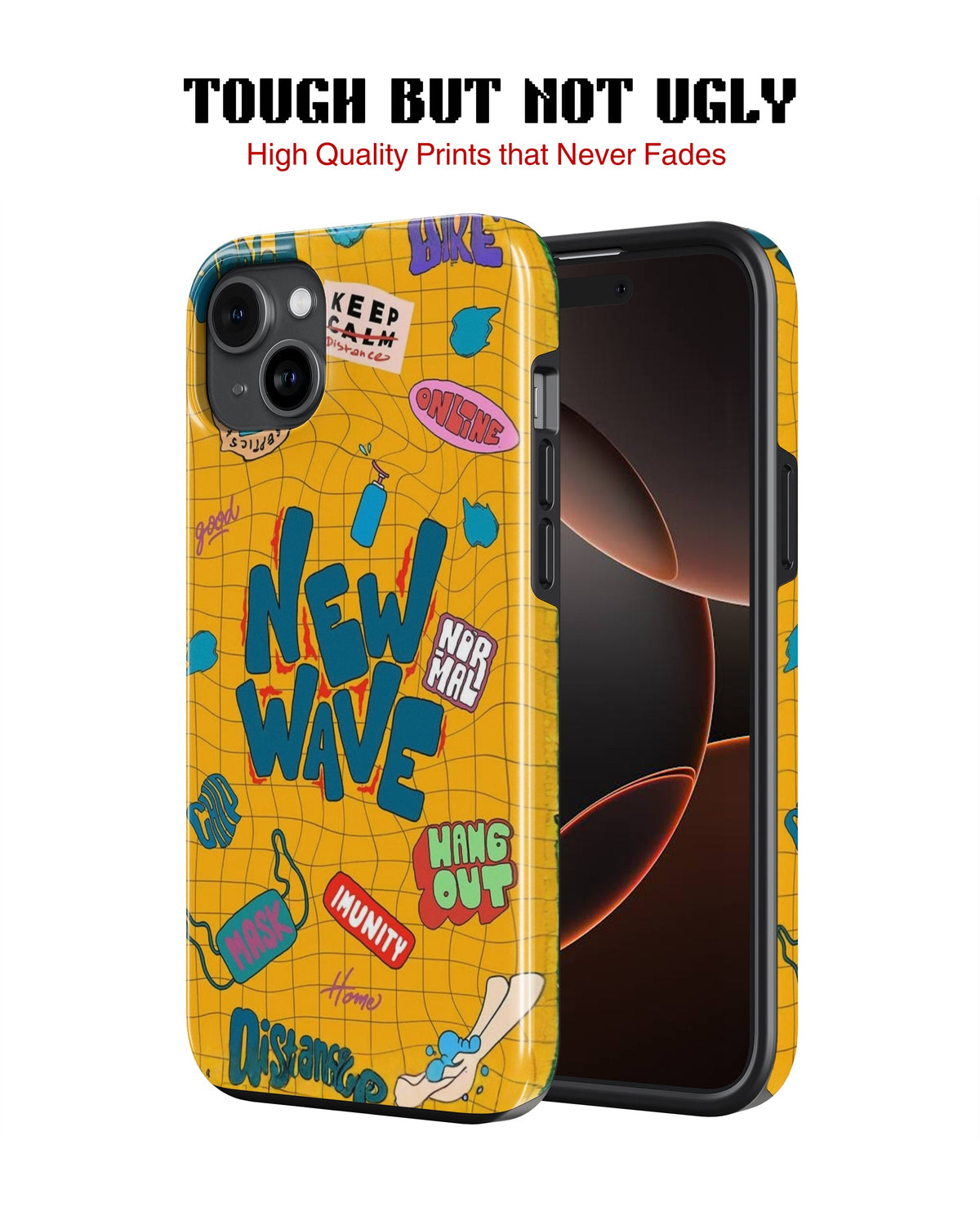 iPhone 12 Mini Tank Case | Modernism (New Wave)