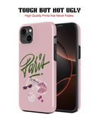 iPhone 15 Plus Tank Case | Girls Aesthetics (Paris Pink)