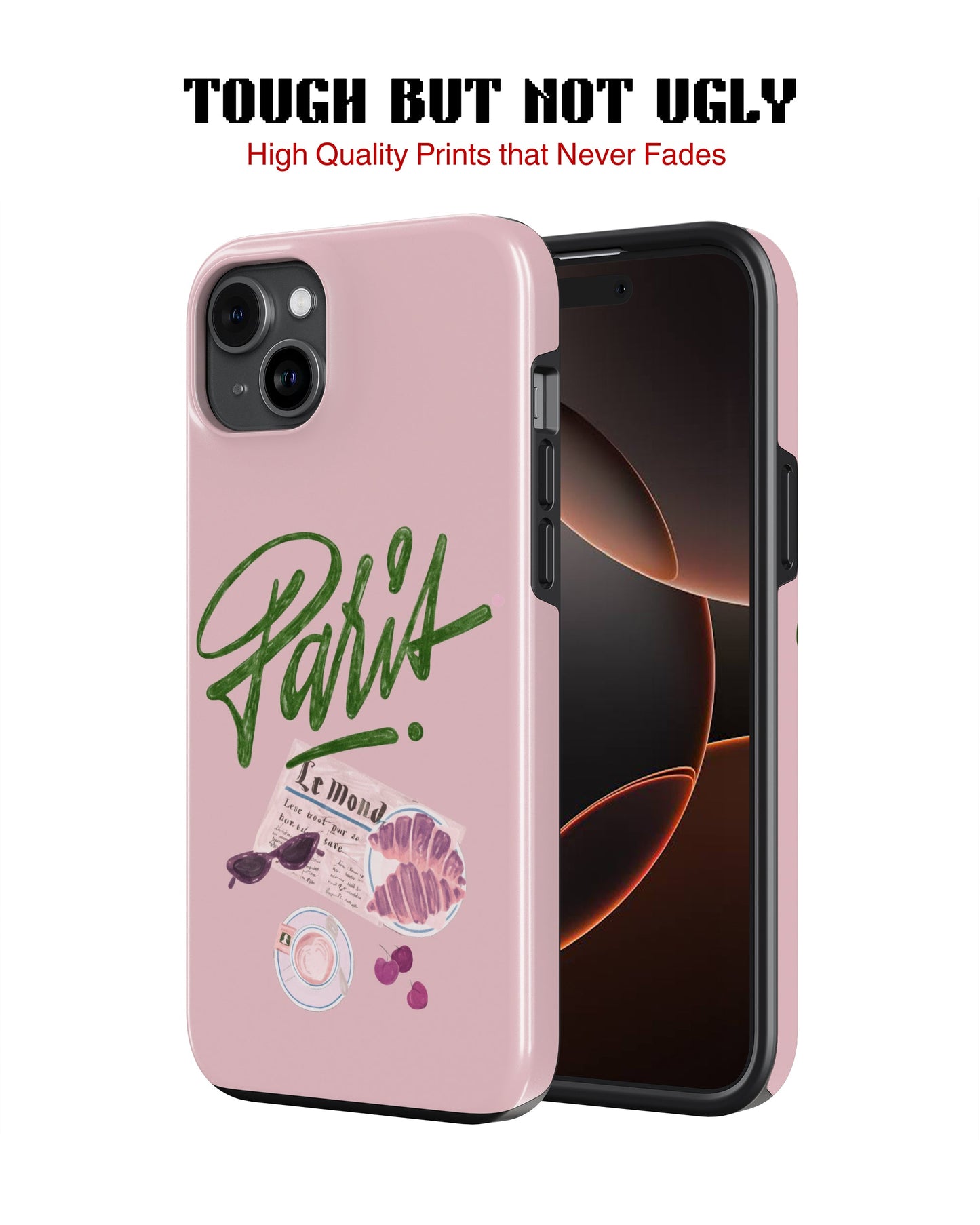 Samsung Galaxy S24 Ultra Tank Case | Girls Aesthetics (Paris Pink)