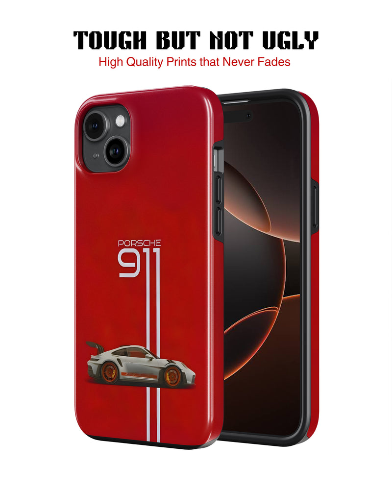 Samsung Galaxy S25 Tank Case | Sports Car (Porsche 911)
