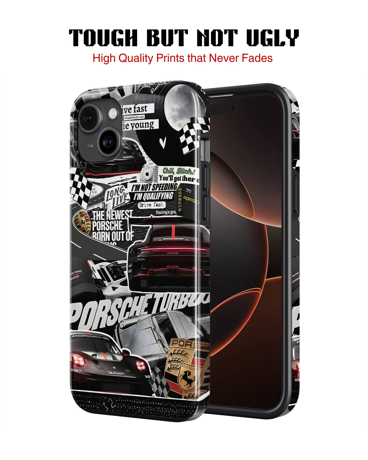 iPhone 16 Plus Tank Case | Sports Car (Porsche Sports Classics)