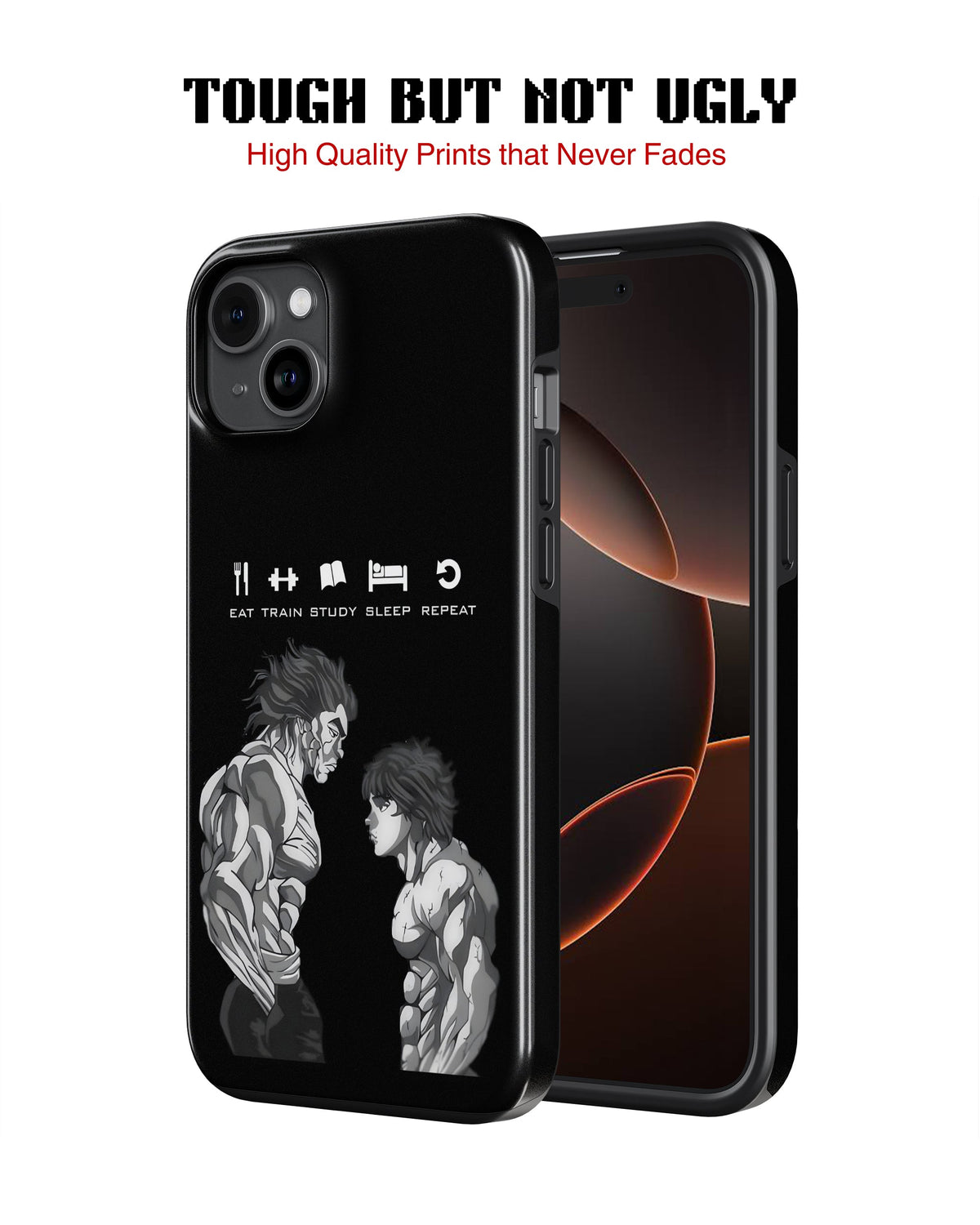 iPhone 13 Mini Tank Case | Anime (Relentless)