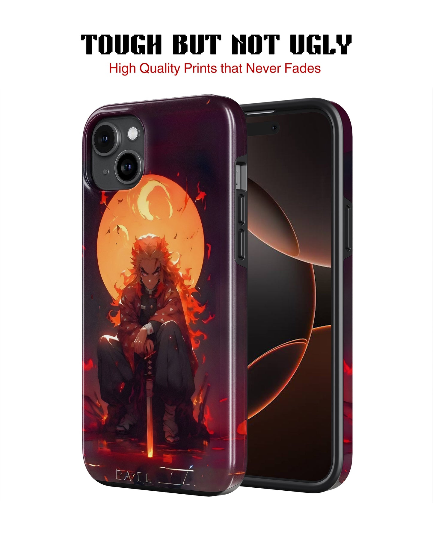 iPhone 16 Plus Tank Case | Anime (Rengoku)