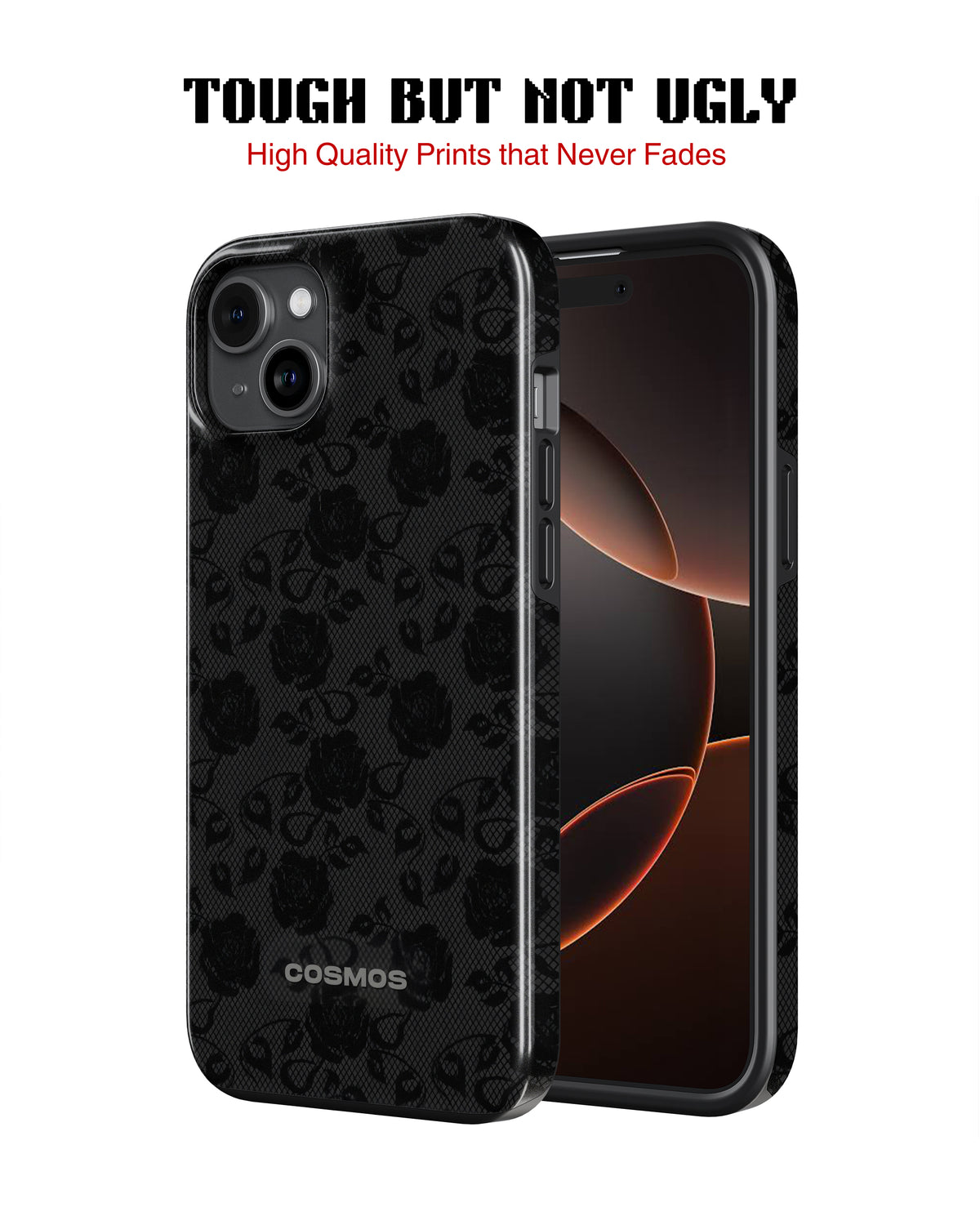 Samsung Galaxy S25 Tank Case | Textures (Shadow Bloom)
