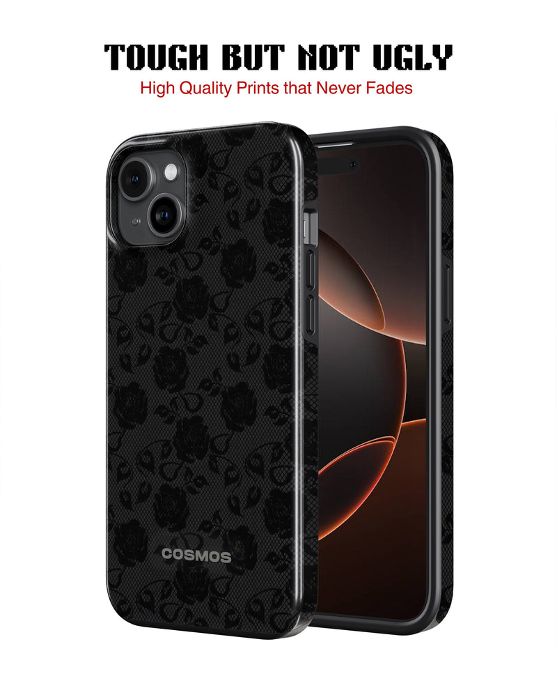 iPhone 16 Tank Case | Textures (Shadow Bloom)