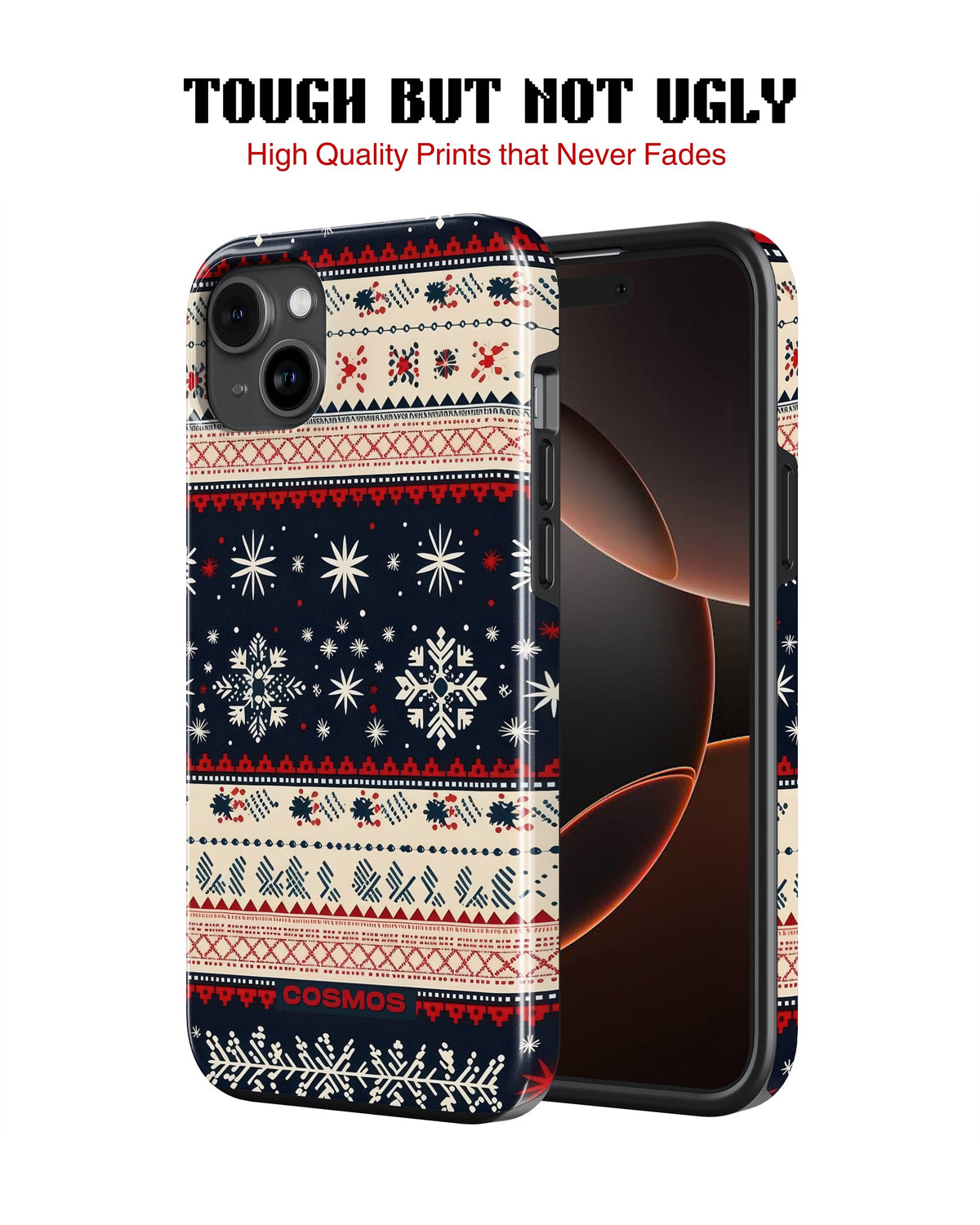 iPhone 13 Mini Tank Case | Textures (Snowfall Classic)