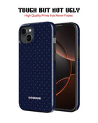 Samsung Galaxy S23 Ultra Tank Case | Textures (Starlight Navy)