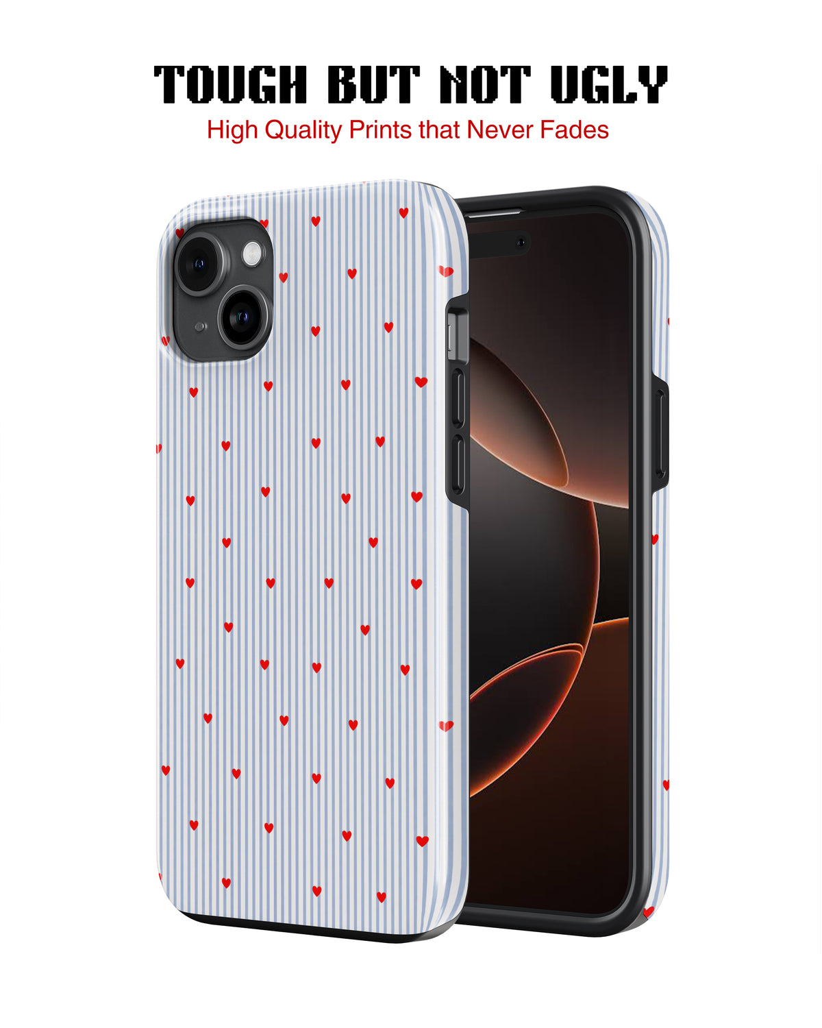 Samsung Galaxy S25 Tank Case | Girls Aesthetics (Sweet Stripes)