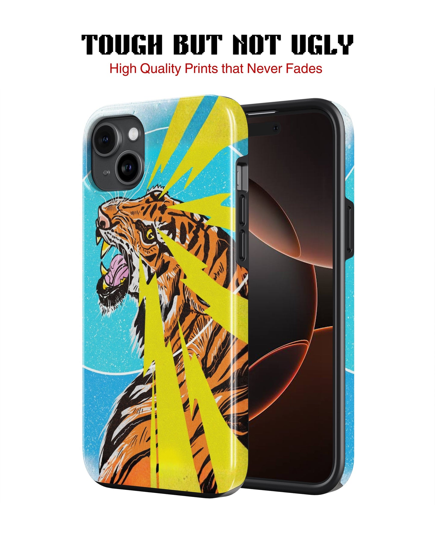 Samsung Galaxy S23 Plus Tank Case | Modernism (Thunder Roar)
