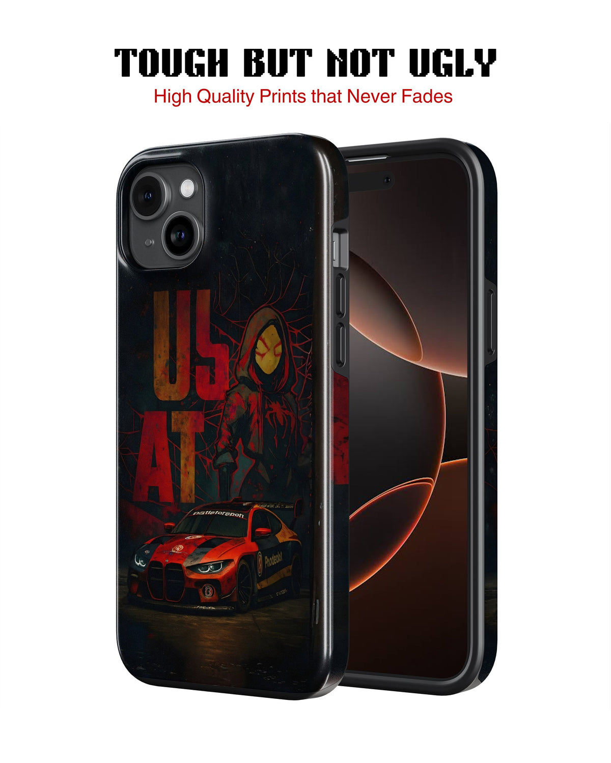 iPhone 15 Plus Tank Case | Sports Car (Urban Outlaw)