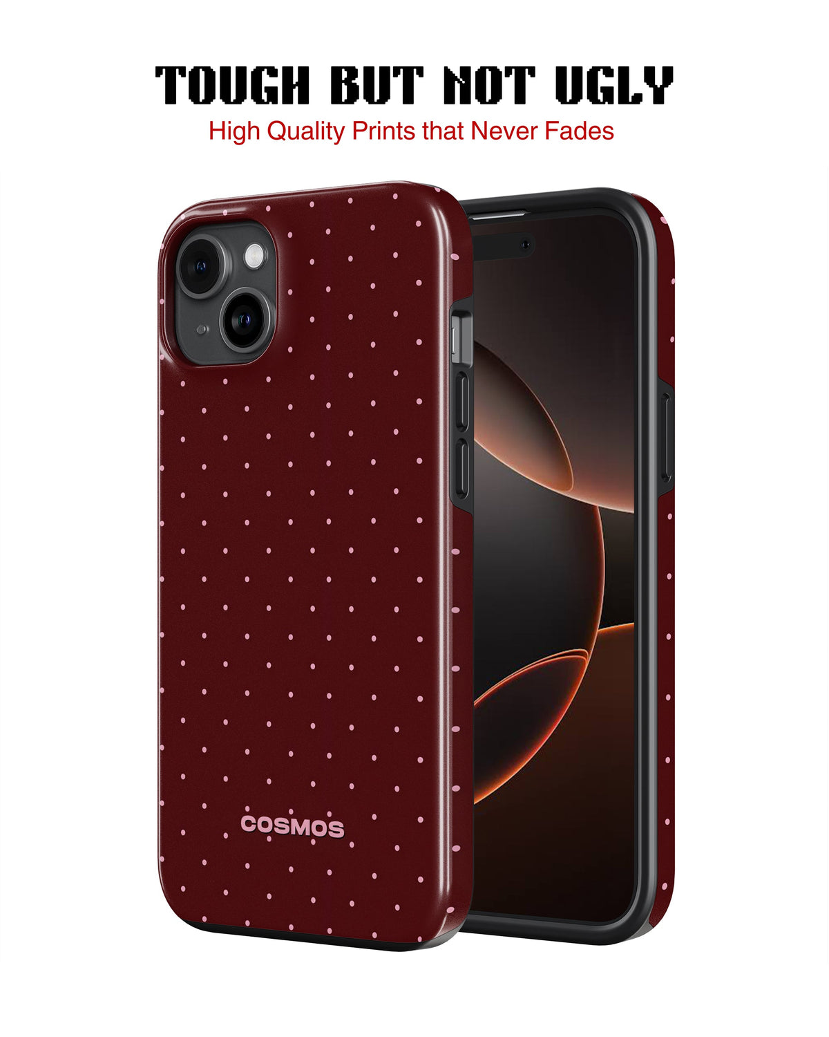 Samsung Galaxy S23 Plus Tank Case | Textures (Velvet Dots)