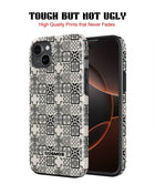 iPhone 17 Tank Case | Textures (Vintage Mosaic)