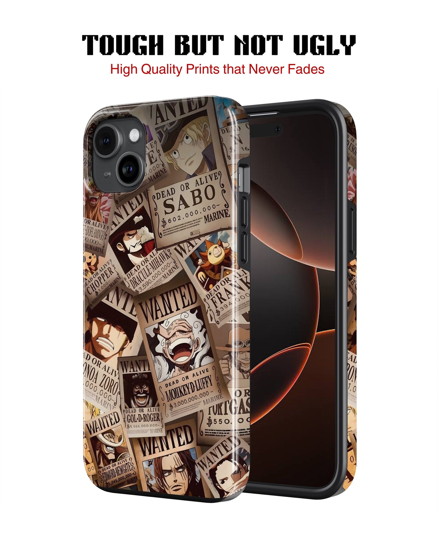Samsung Galaxy S24 Ultra Tank Case | Anime (Wanted Luffy)