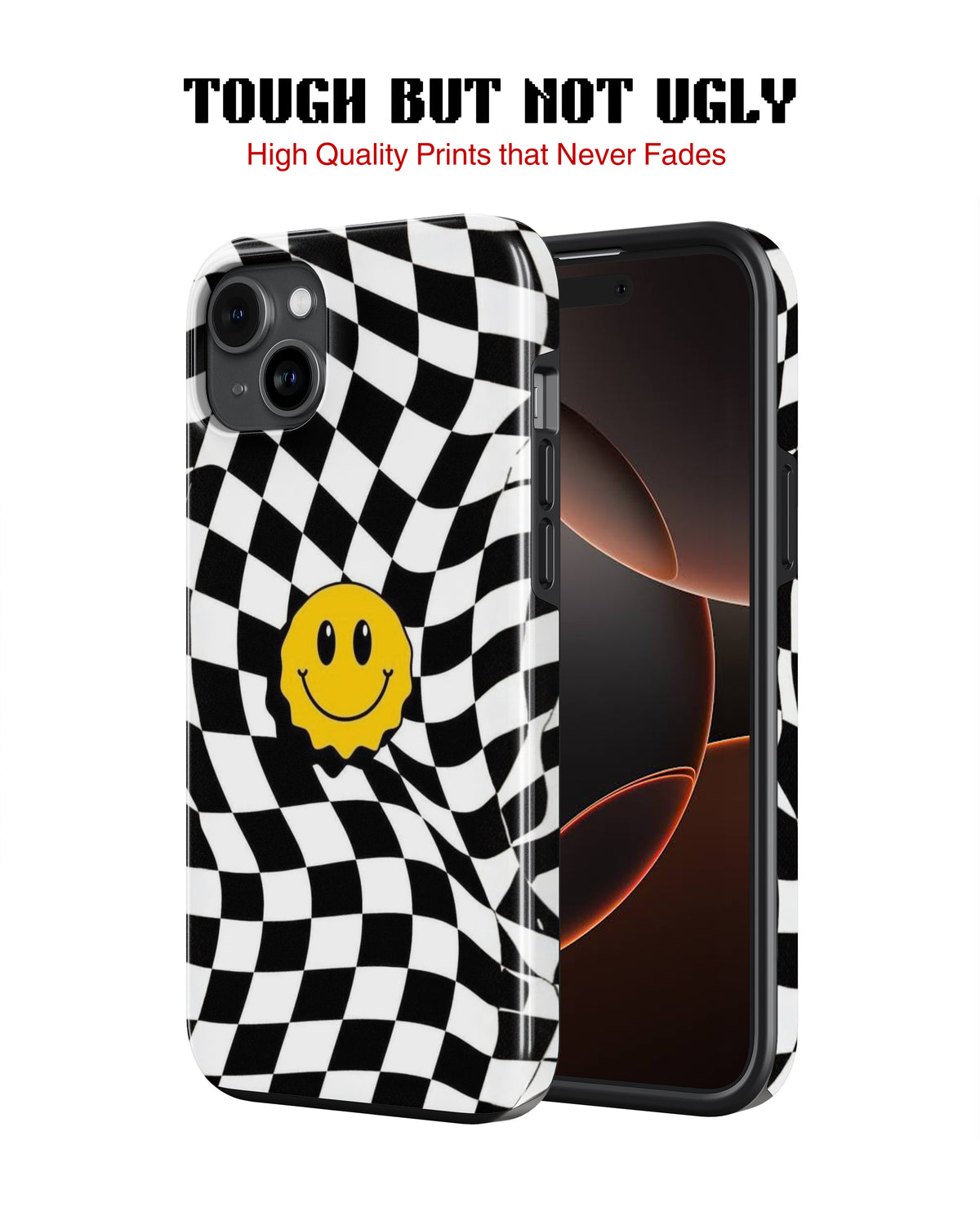 Samsung Galaxy S25 Tank Case | Modernism (Warped Smile)