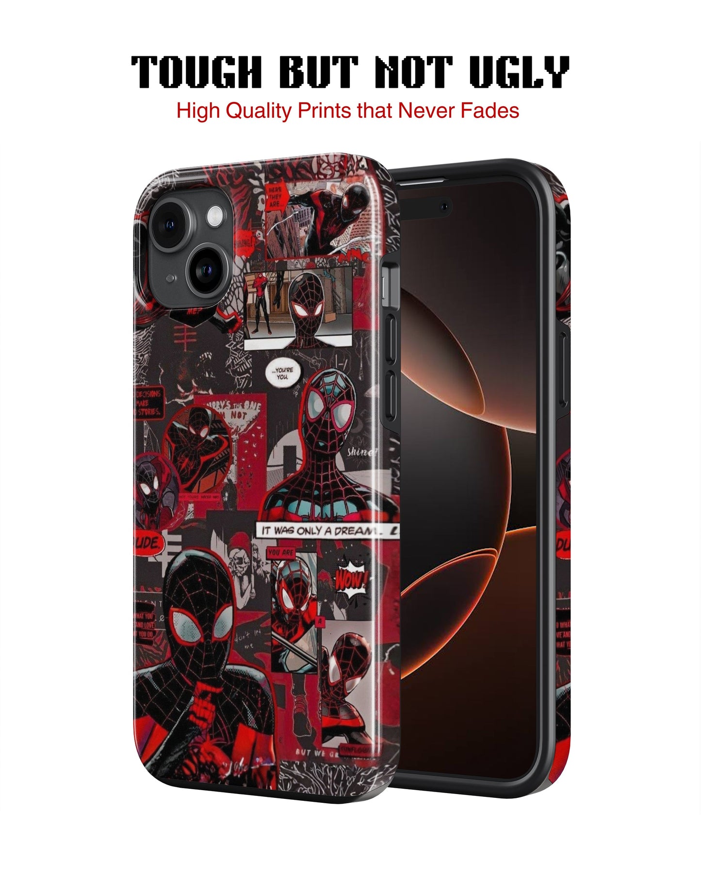 iPhone 15 Plus Tank Case | Superhero (Web Chaos)