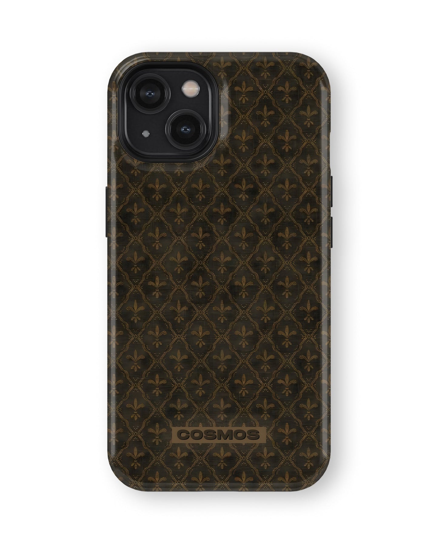 iPhone 15 Plus Tank Case | Textures (Antique Fleur)