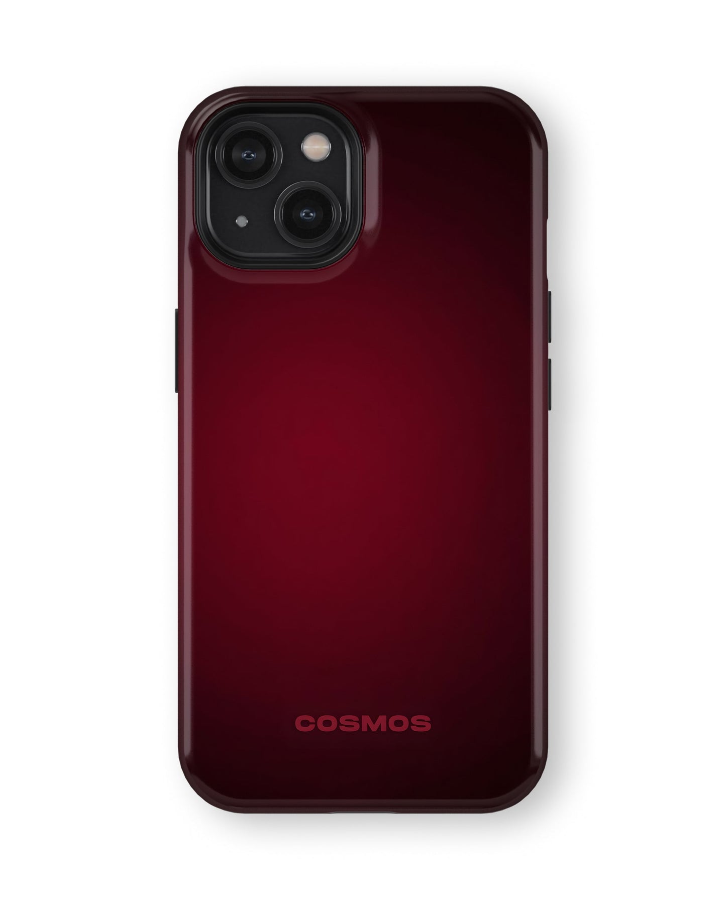 iPhone 14 Plus Tank Case | Textures (Burgundy Fade)