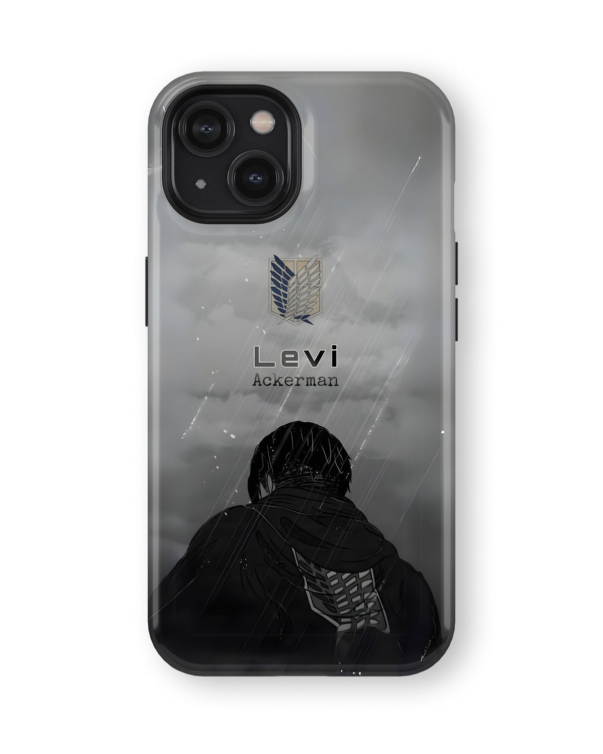 iPhone 14 Plus Tank Case | Anime (Captain Levi)