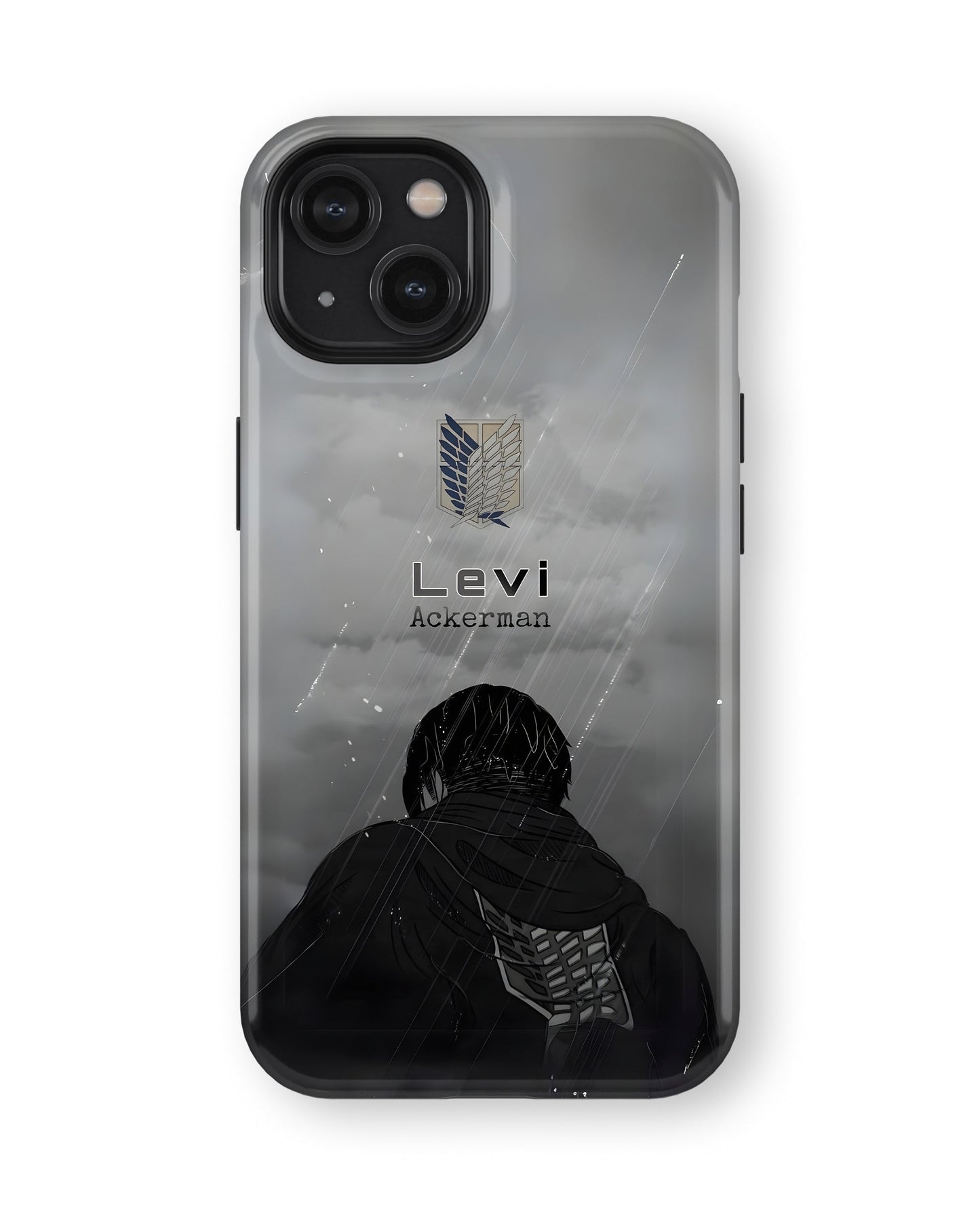 iPhone 14 Plus Tank Case | Anime (Captain Levi)