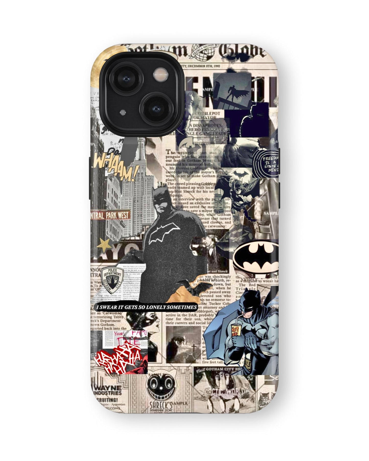 iPhone 13 Mini Tank Case | Superhero (Dark Chronicle)
