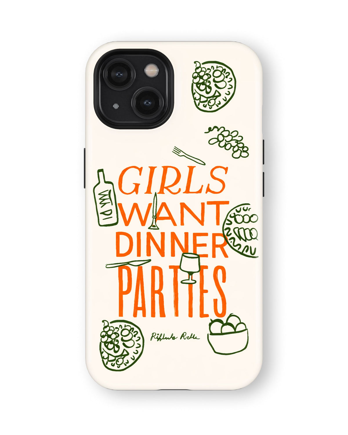 iPhone 14 Tank Case | Girls Aesthetics (Dinner Party)