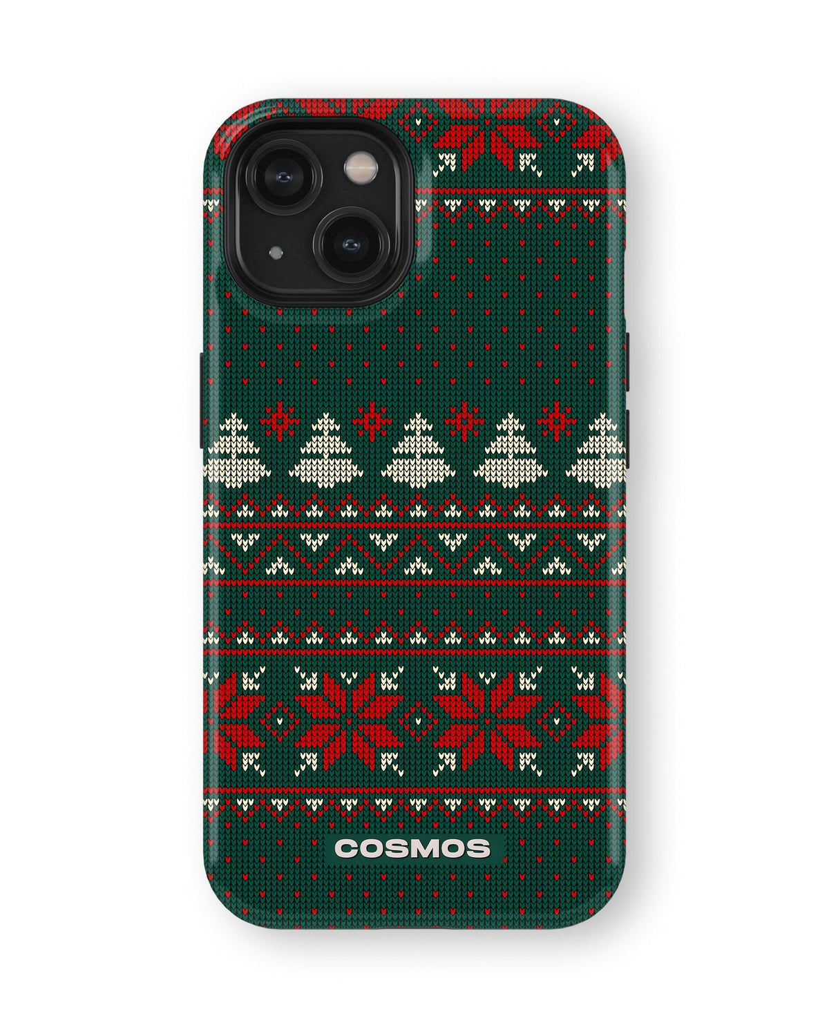 iPhone 13 Tank Case | Textures (Evergreen Knit)