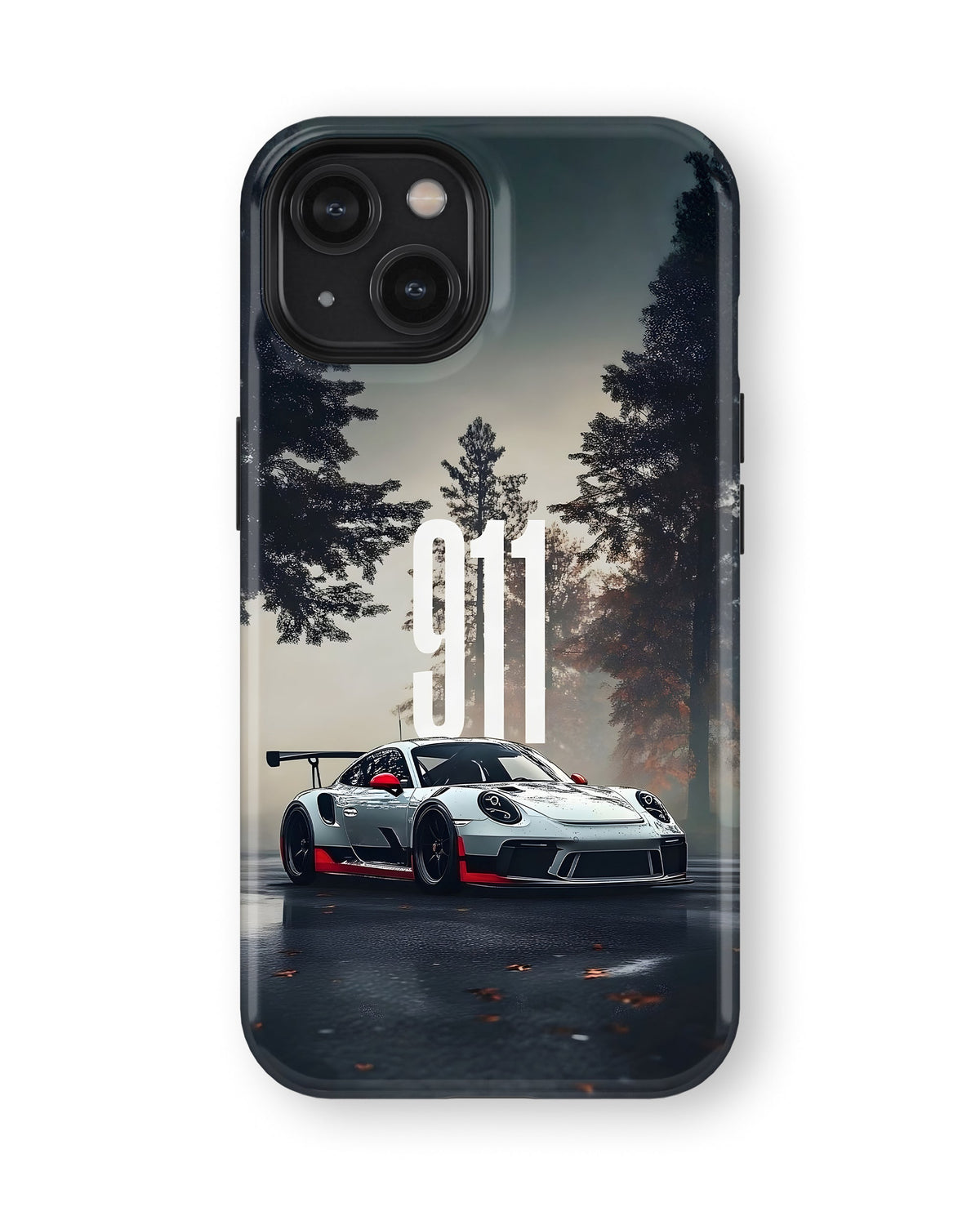 iPhone 13 Mini Tank Case | Sports Car (Forest Run)