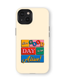 iPhone 14 Plus Tank Case | Modernism (Good Vibes)