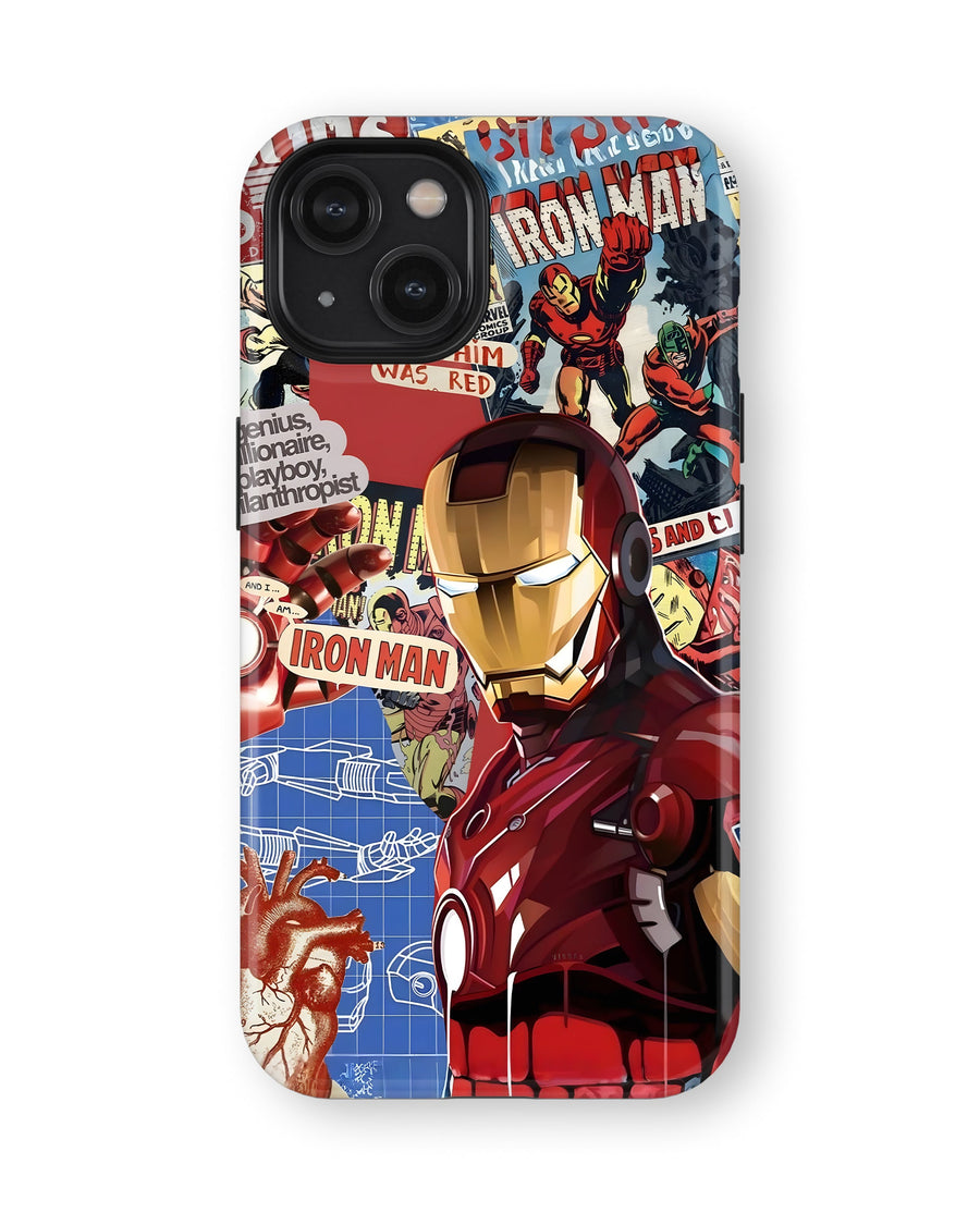 iPhone 15 Plus Tank Case | Superhero (IronMan Originals)