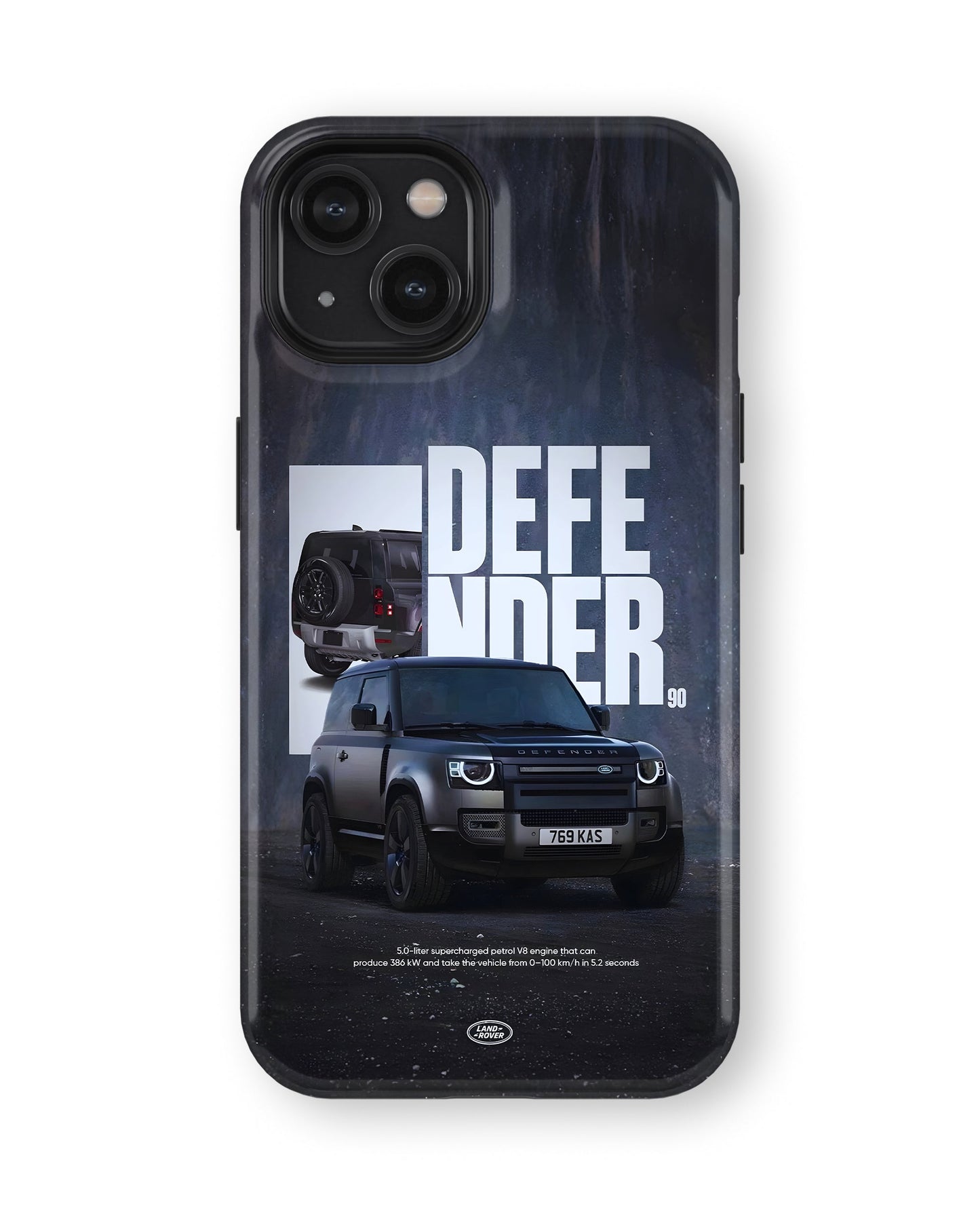 iPhone 14 Tank Case | Sports Car (Iron Defender)