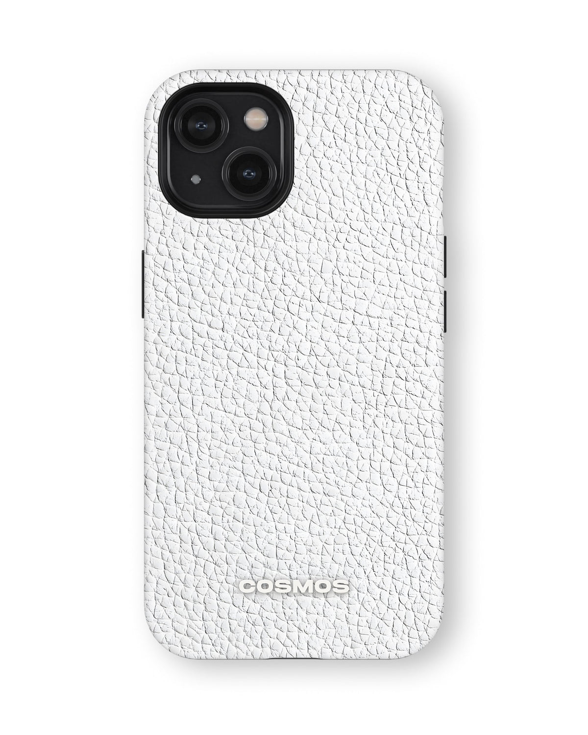 iPhone 15 Plus Tank Case | Textures (Ivory Grain)