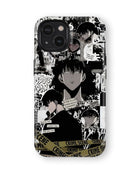 iPhone 15 Plus Tank Case | Anime (Manga Noir)