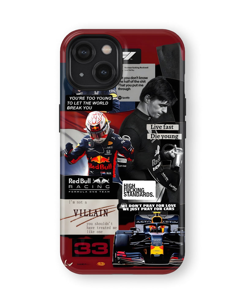 iPhone 14 Plus Tank Case | Formula 1 (Max Verstappen)