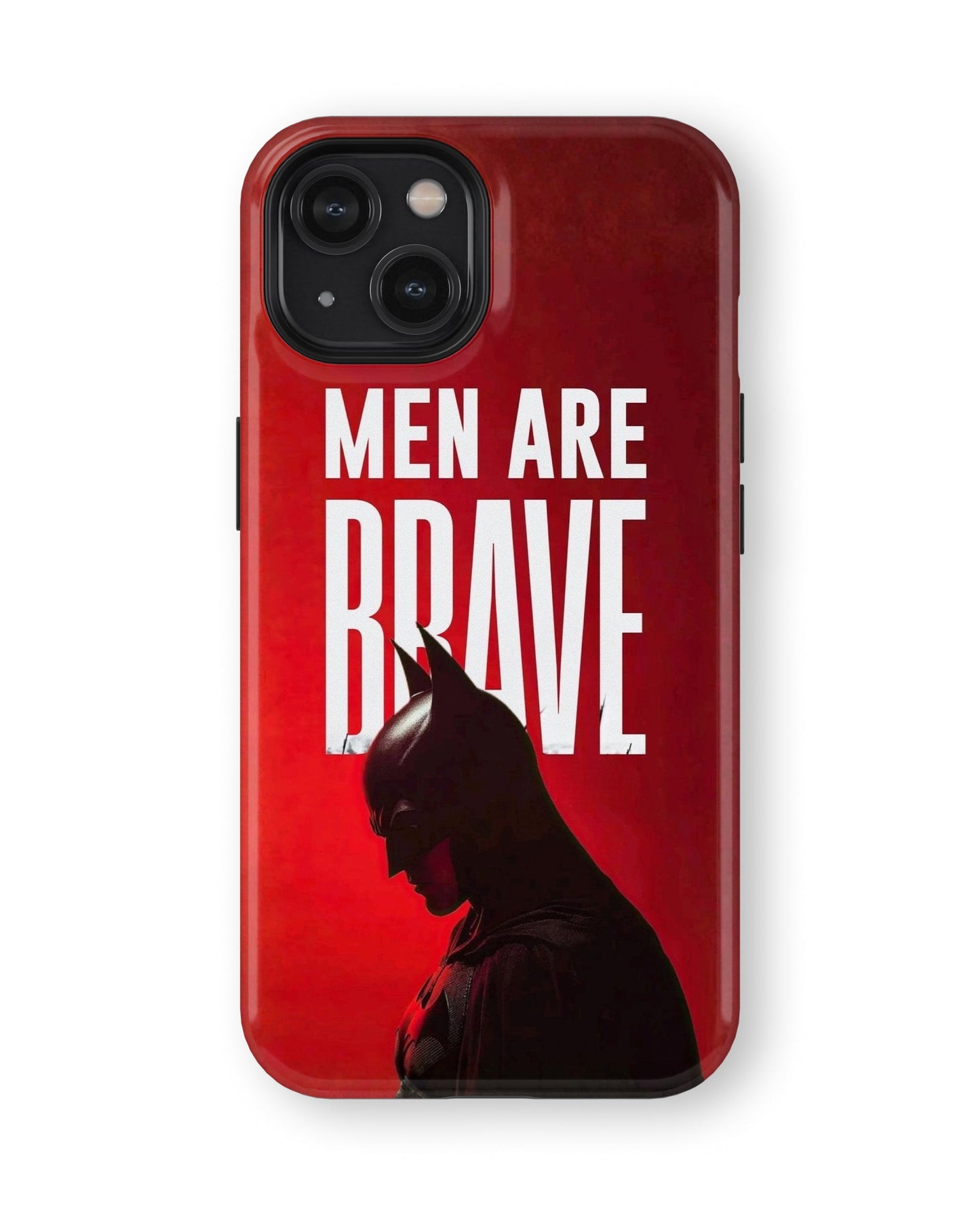 iPhone 13 Mini Tank Case | Superhero (Men are Brave)