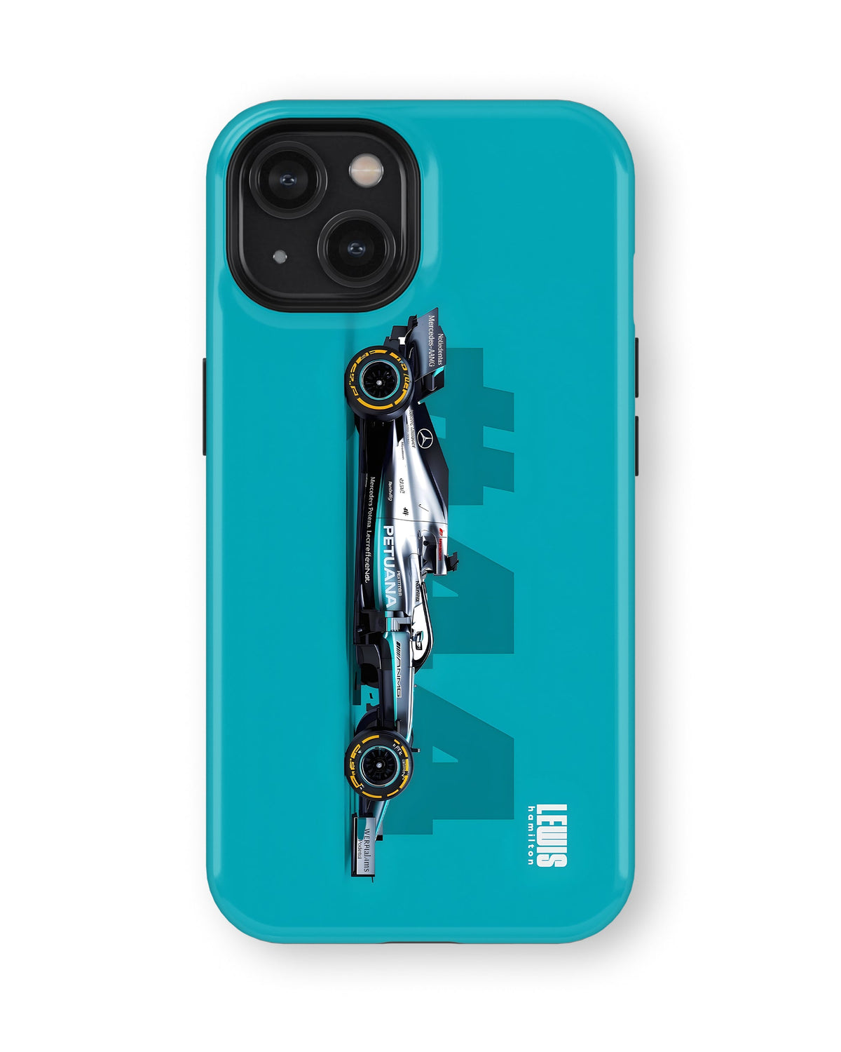 iPhone 14 Plus Tank Case | Formula 1 (Mercedes #44)