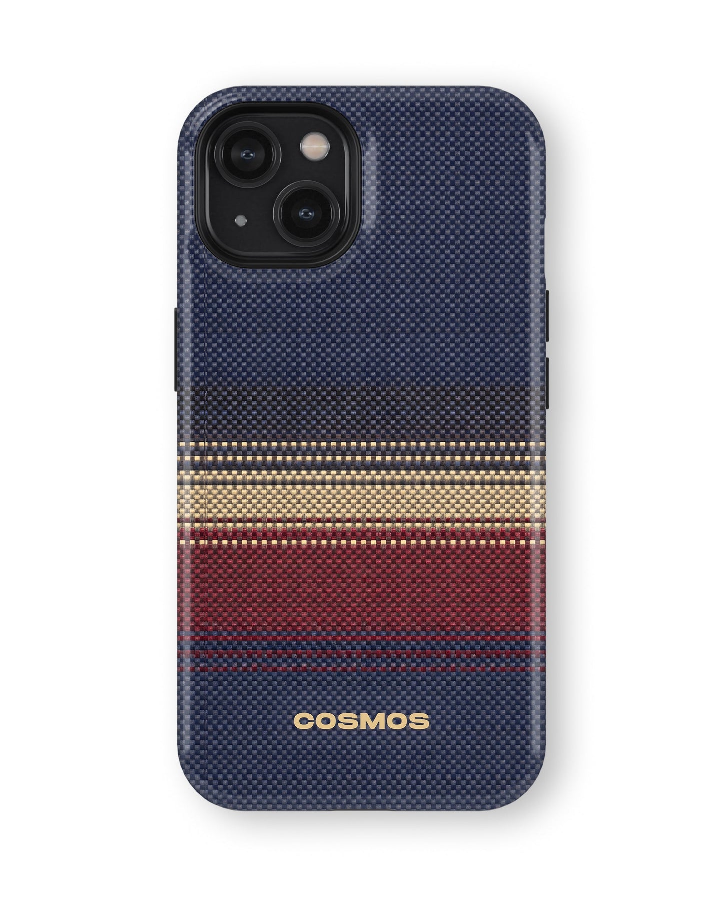 iPhone 14 Plus Tank Case | Textures (Midnight Border)