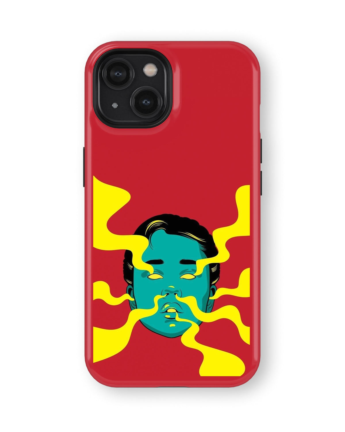 iPhone 14 Plus Tank Case | Modernism (Mind Melt)
